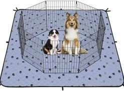 Non-Slip Washable Pee Pads For Dogs, 2 Pack Large Ultra-Absorbent And Leak-Proof Reusable Potty Training Pads For Dogs And Cats Puppy -Zoo Shop 51PreIERebL. AC 1