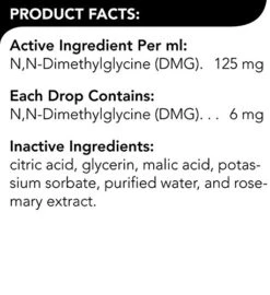 VETRISCIENCE Vetri DMG Liquid, 30mL Dropper - Supports Immune System, Stamina, Skin Irritation, Watery Eyes, And Performance For Dogs And Cats -Zoo Shop 51Pt9yATBZL