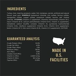 Purina Pro Plan Grain Free Pate Wet Cat Food, COMPLETE ESSENTIALS Turkey & Vegetables Entree - (24) 3 Oz. Pull-Top Cans -Zoo Shop 51Q1JTp6M4L