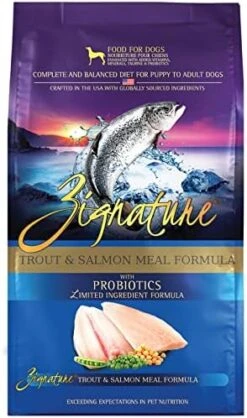 Zignature Dry Dog Food - Trout And Salmon Meal Formula, 13.5-Pound -Zoo Shop 51QRdgiy0rL. AC 4