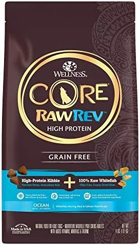 Wellness CORE RawRev Grain-Free Dry Small Dog Food, Natural Ingredients, Made In USA With Real Freeze-Dried Meat (Adult, Small Breed, 10 Lbs) 12 Wellness CORE RawRev Grain-Free Dry Small Dog Food, Natural Ingredients, Made In USA With Real Freeze-Dried Meat (Adult, Small Breed, 10 Lbs) - Image 10