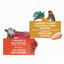 Purina Beyond Chicken, Beef And Cod Ground Entree Grain Free Wet Dog Food Variety Pack - (12) 13 Oz. Cans -Zoo Shop 51QlF9B9o3L