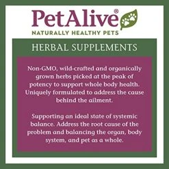PetAlive Pancreas Booster - All Natural Herbal Supplement For Pancreatic Health And Digestive Functioning In Cats And Dogs - Supports Healthy Insulin Production - 60 Veggie Caps 12 PetAlive Pancreas Booster - All Natural Herbal Supplement For Pancreatic Health And Digestive Functioning In Cats And Dogs - Supports Healthy Insulin Production - 60 Veggie Caps -Zoo Shop 51R5yMeZUfS