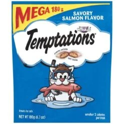 Whiskas Temptations Cat Treats, Savory Salmon (Pack Of 2)
