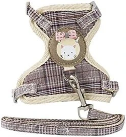 XxiaoTHAWxe Pet Leash Traction Rope, Pet Nylon Mesh Harness Leash Collar Clothes Vest Cat Kitten Cord Traction Rope For Walking Training Running - Blue L 19 XxiaoTHAWxe Pet Leash Traction Rope, Pet Nylon Mesh Harness Leash Collar Clothes Vest Cat Kitten Cord Traction Rope For Walking Training Running - Blue L -Zoo Shop 51RX6H9NYL. AC