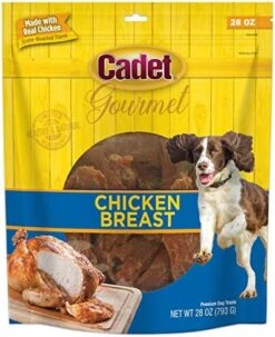 Cadet Gourmet Duck Breast Dog Treats - Healthy & Natural Dog Training Treats For Small & Large Dogs - Inspected & Tested In USA (2.5 Lb.) -Zoo Shop 51RgLzuS9qL. AC