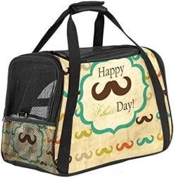 Pet Carrier Shrimp Pattern Sea Food Soft-Sided Pet Travel Carriers For Cats,Dogs Puppy Comfort Portable Foldable Pet Bag Airline Approved -Zoo Shop 51RqBCoeDbS. AC