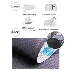 Aomike Durable Non Slip Door Mats Outside Inside Rug - Leopard Spots Bathtub For Living Room/Bathroom/Kitchen/Outdoor Doormat Waterproof And Easy Clean, 18" X 30" 11 Aomike Durable Non Slip Door Mats Outside Inside Rug - Leopard Spots Bathtub For Living Room/Bathroom/Kitchen/Outdoor Doormat Waterproof And Easy Clean, 18" X 30" -Zoo Shop 51RxvQLt71L