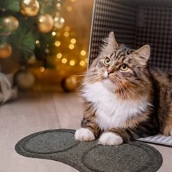 Purrley Cat Dog Food And Water Absorbent Feeding Mat, 20"x10", Pet Waterproof Bowl Placemat, Slip Resistant Cat Dog Feed Mat For Floor, Water Food Bowl Mat For Pet, Pet Feed Placemat 8 Purrley Cat Dog Food And Water Absorbent Feeding Mat, 20"x10", Pet Waterproof Bowl Placemat, Slip Resistant Cat Dog Feed Mat For Floor, Water Food Bowl Mat For Pet, Pet Feed Placemat -Zoo Shop 51Rye9SNGyL