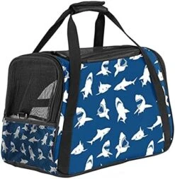 Pet Carrier Japanese Cuisine Sushi Octopus Sashimi Seafoods Pattern Soft-Sided Pet Travel Carriers For Cats,Dogs Puppy Comfort Portable Foldable Pet Bag Airline Approved -Zoo Shop 51S4N3gRXOS. AC