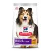 Hill's Science Diet Dry Dog Food, Adult, Sensitive Stomach & Skin, Chicken & Barley Recipe, 4 Lb. Bag -Zoo Shop 51S4kYmxitL