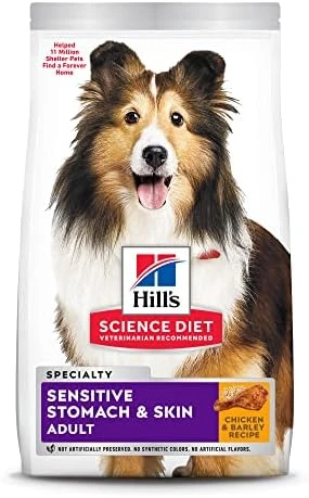 Hill's Science Diet Dry Dog Food, Adult, Sensitive Stomach & Skin, Chicken Recipe, 15.5 Lb. Bag 11 Hill's Science Diet Dry Dog Food, Adult, Sensitive Stomach & Skin, Chicken Recipe, 15.5 Lb. Bag - Image 9