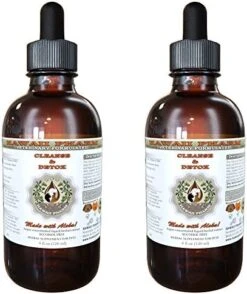 HawaiiPharm Cleanse & Detox, Veterinary Natural Alcohol-Free Liquid Extract, Pet Herbal Supplement 2x2 Oz -Zoo Shop 51SZzsjHYXL. AC