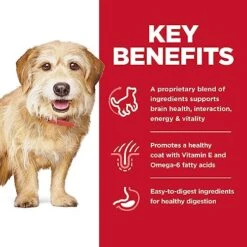 Hill's Science Diet Adult 7+ Senior Vitality Small & Mini Dry Dog Food, 12.5 Lb. Bag -Zoo Shop 51SkjMKalWL