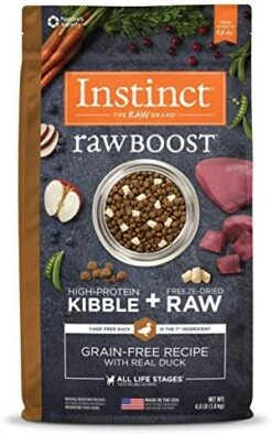Instinct Raw Boost Grain Free Recipe With Real Beef Natural Dry Dog Food, 4 Lb. Bag -Zoo Shop 51SucH8Ug1L. AC 1