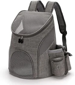 LEFEDA Backpack Pet Travel Double Backpack Foldable Cat And Dog Pet Box Pet Supplies Travel Pet Carrying Front Bag Pet Backpack Carrier (Color : Black) 10 LEFEDA Backpack Pet Travel Double Backpack Foldable Cat And Dog Pet Box Pet Supplies Travel Pet Carrying Front Bag Pet Backpack Carrier (Color : Black) -Zoo Shop 51T0ohCUBOL. AC