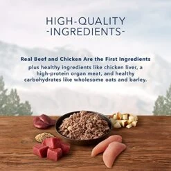 Blue Buffalo Wilderness High Protein Natural Adult Wet Dog Food Plus Wholesome Grains, Beef & Chicken Grill 12.5-oz Cans (Pack Of 12) 9 Blue Buffalo Wilderness High Protein Natural Adult Wet Dog Food Plus Wholesome Grains, Beef & Chicken Grill 12.5-oz Cans (Pack Of 12) -Zoo Shop 51T3MdMqzsL