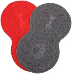 Cat Litter Cat Litter 2 Pcs Washable Water Dog Claw Type Puppy Cat Dish Paws Grinding Animal Mat Cats Anti- Feeding Bowl Non- X Pet Light Skid Cleaning Dogs Anti Pad Food Toy -Zoo Shop 51T4ccjdaoL. AC