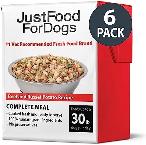 JustFoodForDogs Pantry Fresh Dog Food, Human Grade Beef, Chicken, Variety Pack (4 Pack) 13 JustFoodForDogs Pantry Fresh Dog Food, Human Grade Beef, Chicken, Variety Pack (4 Pack) - Image 11