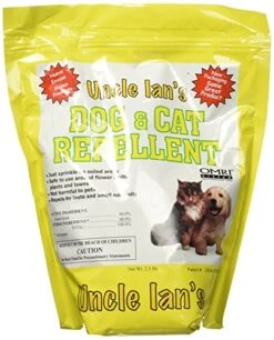 Uncle Ians 100045830 Organic Dog And Cat Repellent 2.3lb, 2.3 Lb, Brown/A
