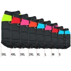 Dog Clothes For Small Dogs Winter Puppy Chihuahua Pet Dog Clothes Waterproof Medium Large Dog Coat Jacket Ropa Para Perros S-5XL Green 5XL -Zoo Shop 51TDPjT1JrL