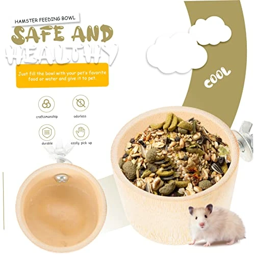 Hohopeti 3 Pcs Pet Bowl Bird Cage Feeder Bird Water Feeder For Cage Rabbit Water Bowl Puppy Food Feeder Rabbit Feeder Box Hamster Foods Bowl Hamster Food Dispenser Pet Supplies Food Bowl 5 Hohopeti 3 Pcs Pet Bowl Bird Cage Feeder Bird Water Feeder For Cage Rabbit Water Bowl Puppy Food Feeder Rabbit Feeder Box Hamster Foods Bowl Hamster Food Dispenser Pet Supplies Food Bowl - Image 3