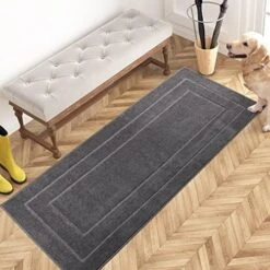 PURRUGS Dirt Trapper Door Mat 32" X 70", Non-Slip/Skid Machine Washable Entryway Rug, Dog Door Mat, Super Absorbent Welcome Mat For Muddy Wet Shoes And Paws, Burgundy Red 24 PURRUGS Dirt Trapper Door Mat 32" X 70", Non-Slip/Skid Machine Washable Entryway Rug, Dog Door Mat, Super Absorbent Welcome Mat For Muddy Wet Shoes And Paws, Burgundy Red -Zoo Shop 51TfKAuAjBL. AC