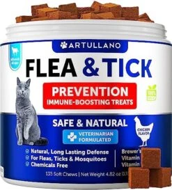 Flea And Tick Prevention For Dogs Chewables - Made In USA - Natural Flea And Tick Supplement For Dogs - Oral Flea Pills For Dogs - Pest Defense - All Breeds And Ages 14 Flea And Tick Prevention For Dogs Chewables - Made In USA - Natural Flea And Tick Supplement For Dogs - Oral Flea Pills For Dogs - Pest Defense - All Breeds And Ages -Zoo Shop 51TjQZBq8qL. AC