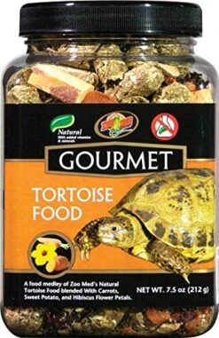 Zoo Med Gourmet Tortoise Food 7.5 Oz - Pack Of 12
