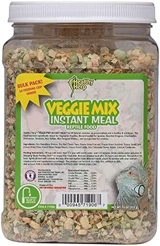 Healthy Herp Veggie Mix Instant Meal 7.5-Ounce (212.63 Grams) Jar 11 Healthy Herp Veggie Mix Instant Meal 7.5-Ounce (212.63 Grams) Jar - Image 9