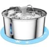Petnimal Cat Water Fountain, 108oz/3.2L Stainless Steel Cat Fountain Water Bowl, Quiet Electric Automatic Pet Water Fountain With Silicone Mat, Water Fountain For Cats Inside For Cats Dogs Pets 1 Petnimal Cat Water Fountain, 108oz/3.2L Stainless Steel Cat Fountain Water Bowl, Quiet Electric Automatic Pet Water Fountain With Silicone Mat, Water Fountain For Cats Inside For Cats Dogs Pets -Zoo Shop 51TzlNJhvEL