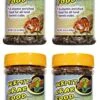 Zoo Med 4 Pack Of Hermit Crab Food, 2.4 Ounces Each