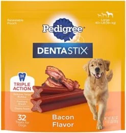 PEDIGREE DENTASTIX Large Dog Dental Care Treats Original, Beef & Fresh Variety Pack, 2.73 Lb.Pack (51 Treats) -Zoo Shop 51UhcSe45jL. AC