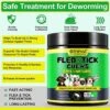 Flea And Tick Prevention For Dogs Chewable Pills, Natural Flea And Tick Supplement -Flea & Tick Control, 150 Tablets Oral Flea Pills For Small Medium And Large Dogs -Zoo Shop 51UszrJLXoL