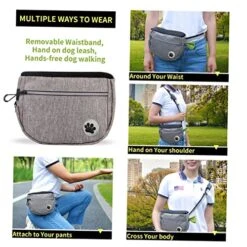 PATKAW Pet Treat Bag Small Dog Treats Food Containers Dog Walking Fanny Pack Dog Training Snack Bag Treat Training Bag Waist Treat Pouch Food Bag For Pets Training Dog Training Waist Bag 11 PATKAW Pet Treat Bag Small Dog Treats Food Containers Dog Walking Fanny Pack Dog Training Snack Bag Treat Training Bag Waist Treat Pouch Food Bag For Pets Training Dog Training Waist Bag -Zoo Shop 51UyV2gz8nL