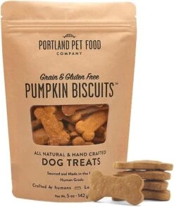 Crafted By Humans Loved By Dogs Portland Pet Food Company All-Natural Dog Treat Biscuits Multipack (3 X 5 Oz Bags) – Bacon Flavor – Grain-Free, Gluten-Free, Human-Grade, Limited Ingredients -Zoo Shop 51V1VRHKJBL. AC
