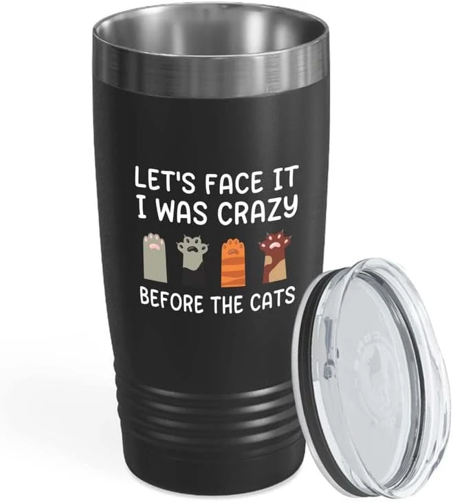Flairy Land Cat Lady Black Tumbler 20oz - Appreciate Felines -Cat Paw Cat Parents Cat Mama Cat Lover Kitties Purr Feline Mom 12 Flairy Land Cat Lady Black Tumbler 20oz - Appreciate Felines -Cat Paw Cat Parents Cat Mama Cat Lover Kitties Purr Feline Mom - Image 10