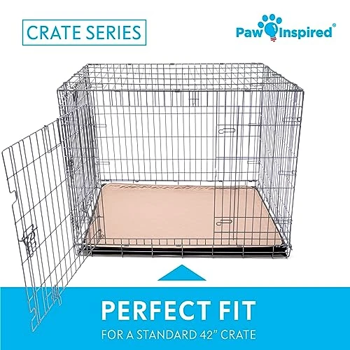 Paw Inspired Washable Pee Pads For Dogs: Crate Series | For Use With 42" Kennels | Reusable, Waterproof Pet Pads For Puppy Training, Whelping, Senior Dogs With Incontinence, And More (41x28, (2 Pack)) 7 Paw Inspired Washable Pee Pads For Dogs: Crate Series | For Use With 42" Kennels | Reusable, Waterproof Pet Pads For Puppy Training, Whelping, Senior Dogs With Incontinence, And More (41x28, (2 Pack)) - Image 5