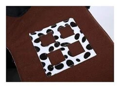 YangYan Pet Supplies Doghouse Double Top Spot House Removable And Washable Pet House Dog Mat Semi-Closed Nest Wholesale (Color : Dark Brown, Size : 55cm 40cm 42cm) -Zoo Shop 51VVUStLgLL
