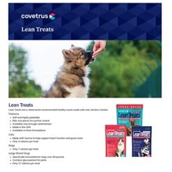 Covetrus Nutrisential Lean Treats For Dogs - Soft Dog Treats For Small, Medium & Large Dogs - Nutritional Low Fat Bite Size K9 Treats - Chicken Flavor - 10 Pack - 4oz -Zoo Shop 51Va6lMR39L