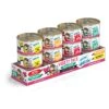 Weruva Best Feline Friend (B.F.F.), Batch 'O Besties Variety Pack, Wet Cat Food, 3oz Can (Pack Of 12) -Zoo Shop 51VezaqG8tL