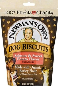 Newman'S Own Dog Biscuits, Peanut Butter Formula - Medium, 10-Oz. (Pack Of 6) -Zoo Shop 51Viw6NZEVL. AC