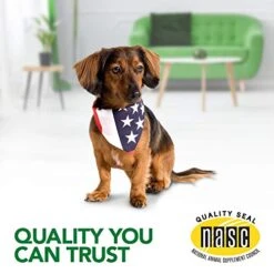 Vet's Best Healthy Coat Shed & Itch Relief Dog Supplements | Relieve Dogs Skin Irritation And Shedding Due To Seasonal Allergies Or Dermatitis | 150 Chewable Tablets, White, 150 Count (Pack Of 1) -Zoo Shop 51W8TkgEtVL