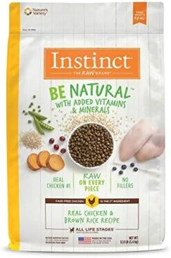 Instinct Be Natural Real Lamb & Oatmeal Recipe Natural Dry Dog Food, 24 Lb. Bag 25 Instinct Be Natural Real Lamb & Oatmeal Recipe Natural Dry Dog Food, 24 Lb. Bag -Zoo Shop 51WJtR2XtQL. AC