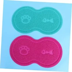 Ipetboom Cat Litter Box Floor Rose Clean With Trapper Easy Placemat Multi- Mats For Puppy Food Grey Inches Mat Dog Scatter And Anti- Dish Kitten Pet Mesh Control Litter Pad Non- Cat Litter Mat -Zoo Shop 51WKndPRB9L