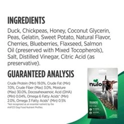 Nulo Freestyle Grain-Free Healthy Dog And Puppy Training Treats, Low Calorie Treats Made With Superfood Boost Ingredients, 2 Calories Per Treat -Zoo Shop 51WXkw3UboL