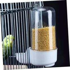 Iplusmile 10 Pcs Bird Feeder Bird Cage Feeder Decorate Water Bottle Bird Water Feeder For Cage Bird Cage Water Dispenser No Parrot Feeder Dog Water Dispenser For Cage Parrot Plastic Waterer -Zoo Shop 51WdVp4uE4L