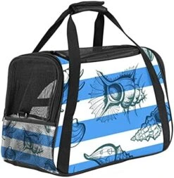 Pet Carrier Cute Cartoon Rolls And Sushi In Kawaii Japanese Food Soft-Sided Pet Travel Carriers For Cats,Dogs Puppy Comfort Portable Foldable Pet Bag Airline Approved -Zoo Shop 51WdvgsAeOS. AC