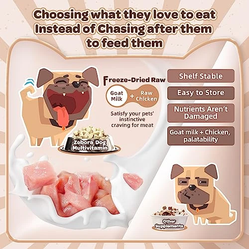 Daily Dog Vitamins For Overall Wellness, With Glucosamine & Probiotics For Dogs, Support Digestion, Joint, Skin, Energy For Small & Senior Dogs, Vitamin B, Minerals And Antioxidants For Immune Health 4 Daily Dog Vitamins For Overall Wellness, With Glucosamine & Probiotics For Dogs, Support Digestion, Joint, Skin, Energy For Small & Senior Dogs, Vitamin B, Minerals And Antioxidants For Immune Health - Image 2