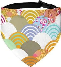 GENERIC Elegant Floral Pattern Dog Bandana,Dog Bandanas Triangle Bibs Scarf Accessories Minimal Head Cicumference 13 GENERIC Elegant Floral Pattern Dog Bandana,Dog Bandanas Triangle Bibs Scarf Accessories Minimal Head Cicumference -Zoo Shop 51X01Hy8hGL. AC